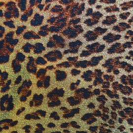 Barrilito Foamy carta metalizado color animal print leopardo, 1 paquete con 5 hojas. EVA02
