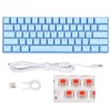 READSON Mechanical Keyboard 61 Keys RGB 3 Modes Support Wireless