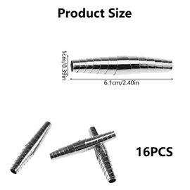 16Pcs Replacement Volute Spring for Garden Secateurs Bypass Pruners | Stainless Steel Heavy Duty 6cm Standard Fitting for Pruning Shears and Gardening Tools Accessories