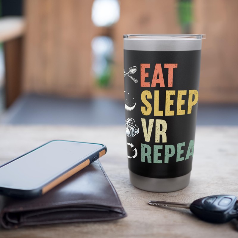 Virtual Reality Athlete Funny VR Gamer Console Headset Stainless Steel