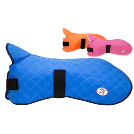 Derby Originals Hydro Cooling Dog Jacket with Harness Compatible Opening Reflects Heat and UV Cools for Hours