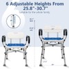 Shower Chair for Inside Shower 500lbs - Bariatric Shower Seat