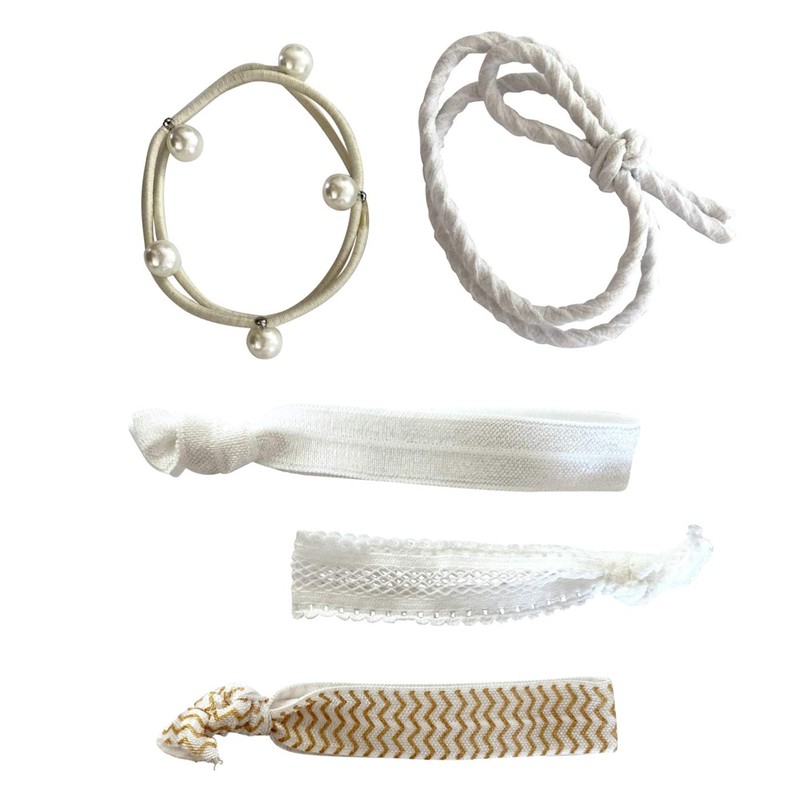 HAARallerliebst Hair Bobbles Bracelets (Pack of 5) with Storage Box