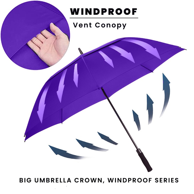 Baraida Golf Umbrella Large 62/68/72 Inch, Extra Large Oversize Double