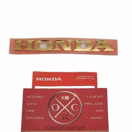 Honda Genuine OEM 2001-2017 Honda Goldwing Rear Emblem Trunk Badge 87111-MCA-505 NEW