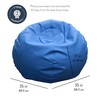 Children's Factory 35" Kids Bean Bag Chairs, Flexible Seating Classroom