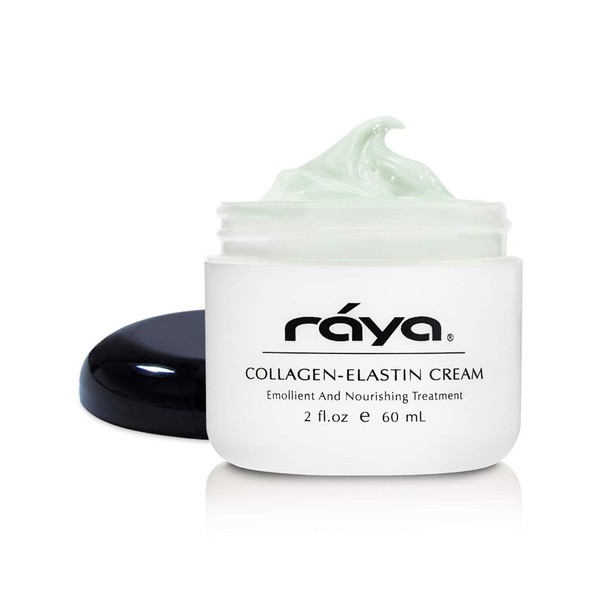 RAYA Collagen-Elastin Cream (401) | Nourishing and Moisturizing Facial Treatment for Dry Skin | Helps Reduce Fine Lines and Wrinkles | Calms, Tones, Refines, and Firms