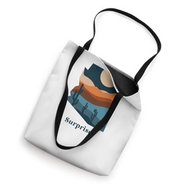 Surprise Arizona Desert Style Boho AZ Landscape Tote Bag