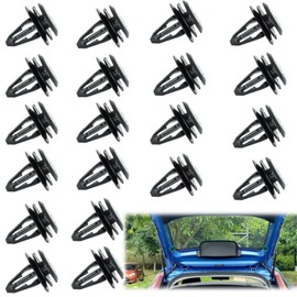 DEFIYEAR 20PCS Car Body Retainer Clips for MG ZS MG3 Accessories - Car Trim Clips & Tailgate Handle Rod Clips for Rear Boot Load Cover, Parcel Shelf String Cord Clips Retainers, Car Retainer Clips
