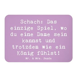 Mr. & Mrs. Panda Magnet Saying Chess Lady and King - Gift, Fridge Magnet, Strategy, Swimming, Fridge Decoration, Pin Board Magnet