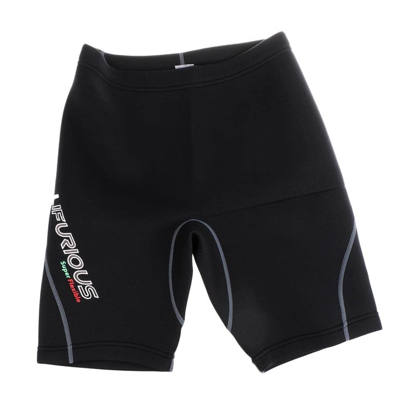 MagiDeal Men's 2mm Neoprene Swim Shorts Super Stretch Comfortable Wetsuits