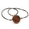ZZYBIA Reiki Cho Ku Rei Orgone Pendant with Obsidian