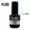 Koko Nails Gel Top Coat Finish, #gelfi Esmalte Para Uñas.