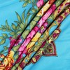 Gudessly Bufanda tradicional para mujer, chal con borlas, flecos, cuello,
