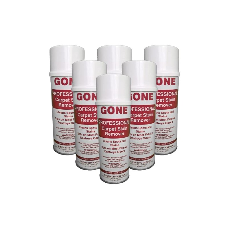 Supervacuums GONE Professional Carpet Stain Remover (6-Pack)