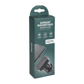 ITENSE - Air Vent Phone Holder - 2 Metal Plates Included - Universal - Magnetic Mount - Simple and Practical - Compatible with Any Smartphone - Air Vent