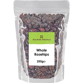 Whole Rosehips 250g by Manor Springs