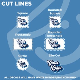 CRYPTONITE Customize Your Own Way Our Wall Decal | Add Your Logo, Company Name, or Inspirational Quotes to Our Customizable Sticker Vinyl | Multiple Sizes Options (Only Logo)