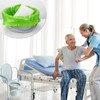 BOOWOO Bedside Commode Liners with Absorbent Pads,100 Disposable Commode Bags