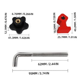 Avtytsda 90 Degree Square Clamp, Professional Woodworking Tool, Aluminum Alloy Right Angle Clamp for Drawers, Picture Framing
