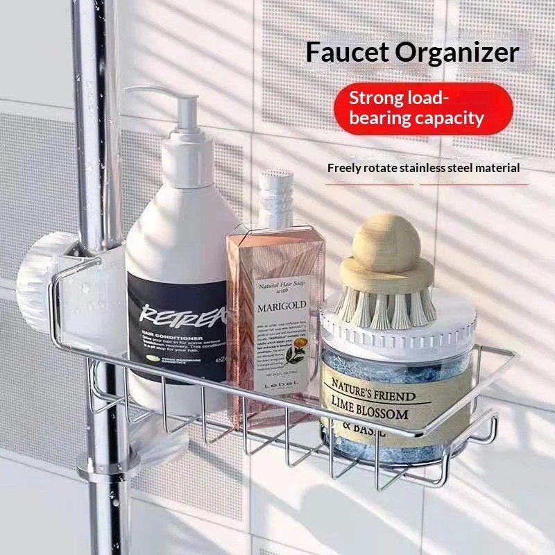 HomeCraft Kitchen Sink Sponge Holder Stainless