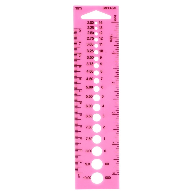 12 Pcs Crochet Needle Set Aluminum Oxide Weaving Sewing Knitting