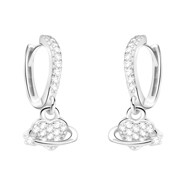SOFIA MILANI - Women's Earrings 925 Silver with Zirconia Stones