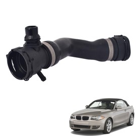 TJHSM Upper Radiator Coolant Hose Replacement for E82 E88 E92 E91 E90 2006-2013 128i 323i 325i 328i 330i Z4