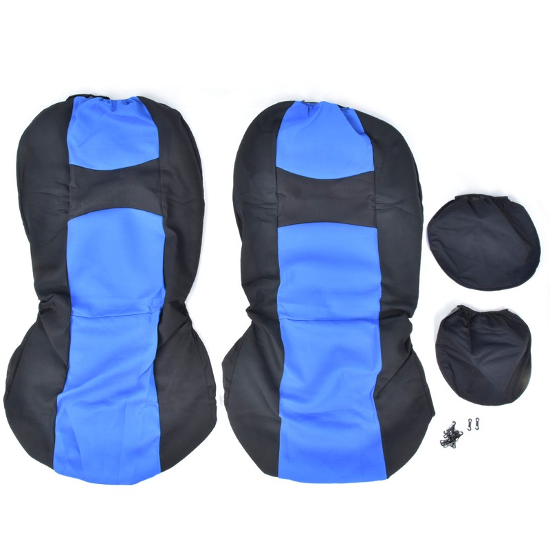 4Pcs Universal Car Front Seat Protective Cover Set Interior Decoration