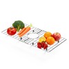 Chilinii 24" x 12" Stainless Steel Sink Protector - Large