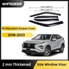 WhiteDeer ZH Durable Window Deflectors Rain Guards for Mitsubishi Eclipse