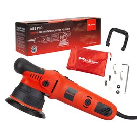 Maxshine M8S V2 Dual Action Polisher Car Detailing Kit - 1000W, 6-Speed, 8mm Throw, 5" Disc, Thread 5/16" - Car Detailing Supplies for Auto Paint Protection, Restoration & Scratch Repair