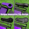 NOKINS Golf Cart Diamond Flip Armrest with Cup Holder, No