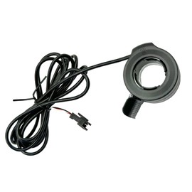 E-Bike Thumb Throttle wuxing 130X, 24V 36V 48V 60V 72V Right/Left Hand SM Connector, E Bike Speed Control for Electric Bicycle Scooter Accessories