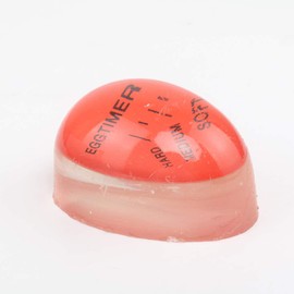 1 Piece Egg Timer, Boiled Egg Clock with Sensitive Resin Color Changing Indicator to Tell When Eggs Are Ready
