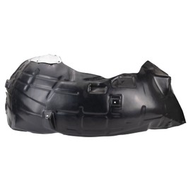 TRQ Front Right Inner Fender Liner Black Passenger Side Compatible with 2021-2022 Ford F-150 FO1249212