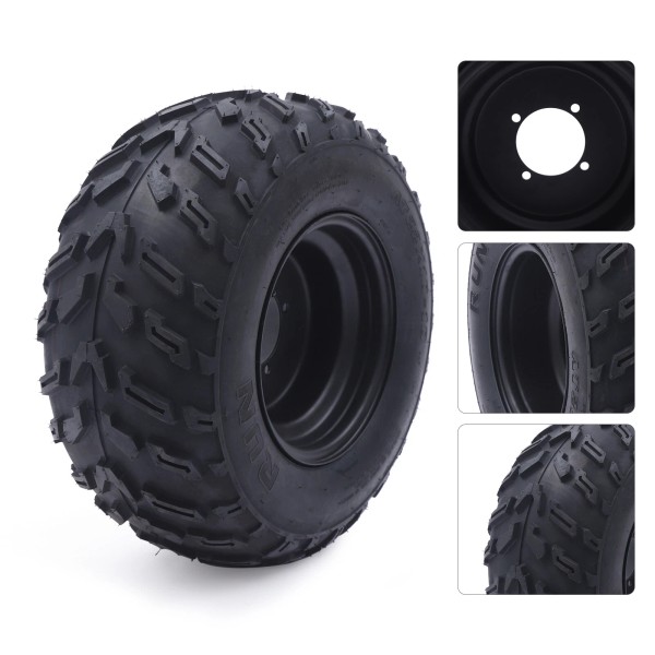 TBVechi 22x10-10 10" Tire with Rim Wheel 200cc 250 cc