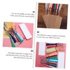 Operitacx 2 Sets Paper Blank Bookmark Book Markers Paper Bookmarks