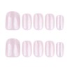 Hkanlre Press on Nails Square Gradient Fake Cute Nails Tips