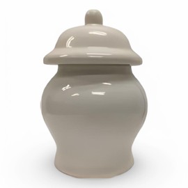 Porcelain Tureen - Sopera Ibeyis, Jimagua, 5" Santeria, Santos, Ifa Obatala, Ochun, Orula Religious Decor (White)