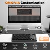 YUNZII B75 PRO MAX 75% Mechanical Keyboard (Black, Cocoa V2)