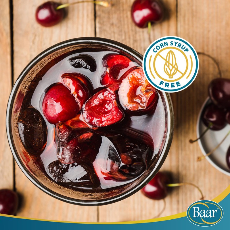 Caffeine Free, Non-carbonated Cherry Cola Syrup with Pure Cane Sugar