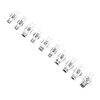 10pcs Watch Clap Buckle Folding Watch Strap Clasp Buckle Watch