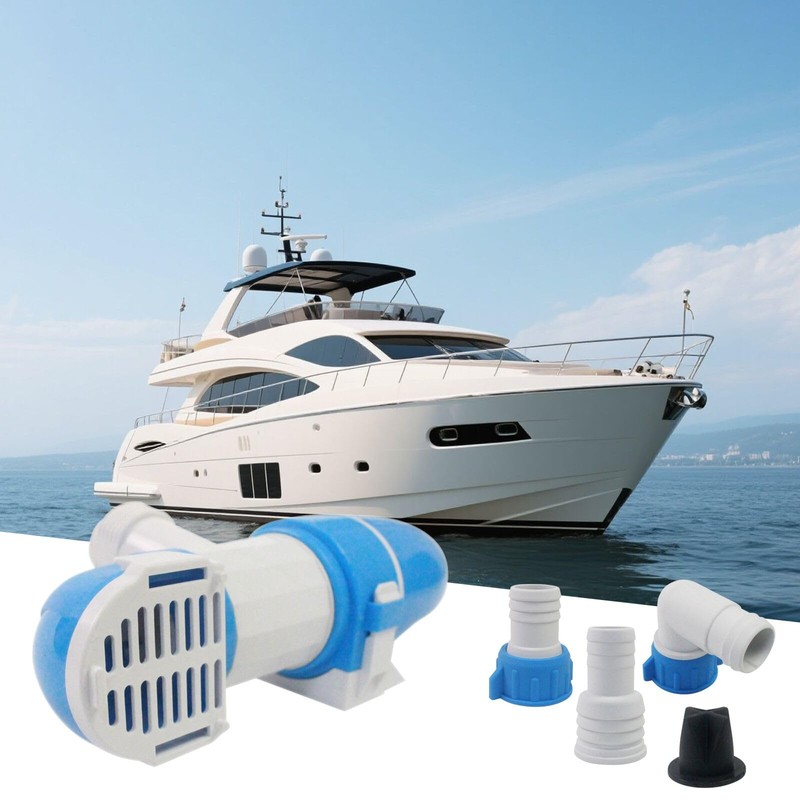 12V 1100 GPH Automatic Submersible Bilge Pump for Boats, Low