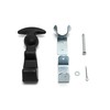 QWORK 4 Packs Rubber Hood Catch Flexible T-Handle Hasp Rubber