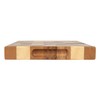 Creative Co-Op Suar Wood End Grain Rectangle Cheese and Cutting