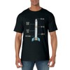 Aerospace Model Rocket Kit Drawing Design T-Shirt