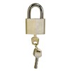 Rolson 66532 50mm Normal Shackle Diamond Padlock, Nylon/A