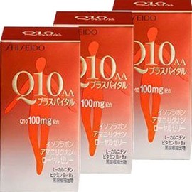 Shiseido Q10AA Plus Vital, 90 Tablets x 3 Packs (498741533601)
