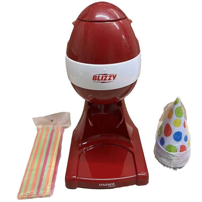 COURANT BLIZZY SNOW CONE MAKER Countertop PARTY FUN Stainless Steel